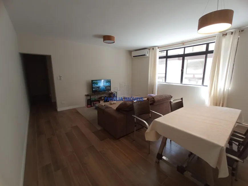Foto 1 de Apartamento com 2 Quartos para venda ou aluguel, 117m² em Ponta da Praia, Santos