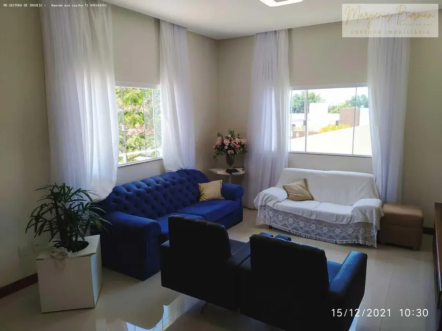 Foto 1 de Casa de Condomínio com 3 Quartos à venda, 250m² em Alphaville Abrantes, Camaçari