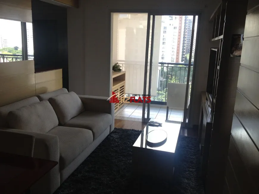 Foto 1 de Flat com 1 Quarto para alugar, 48m² em Vila Nova Conceição, São Paulo