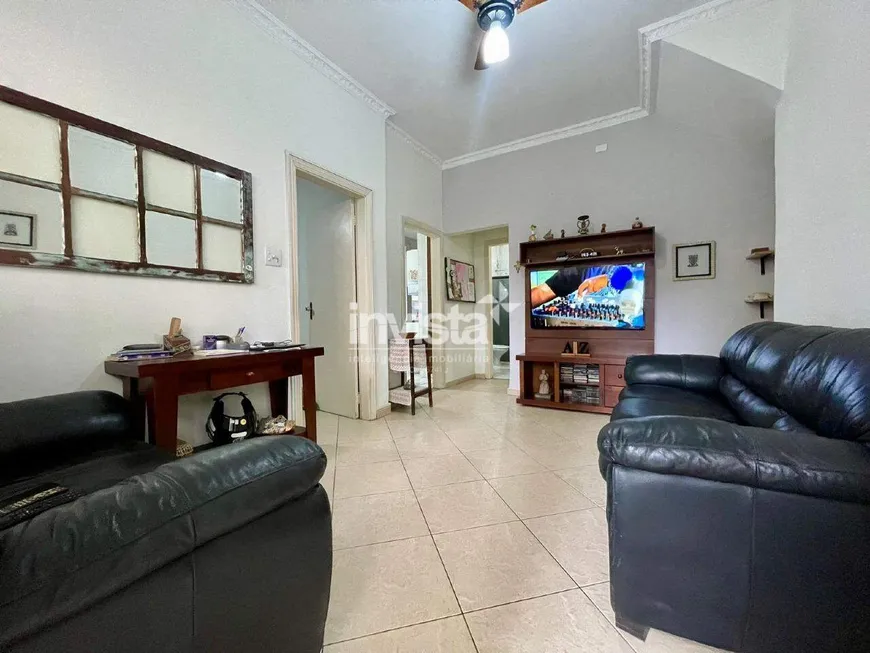 Foto 1 de Apartamento com 2 Quartos à venda, 80m² em Boqueirão, Santos