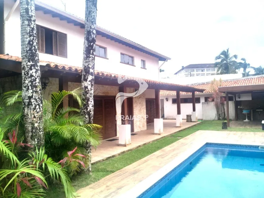 Foto 1 de Casa com 5 Quartos à venda, 414m² em Balneário Praia do Pernambuco, Guarujá