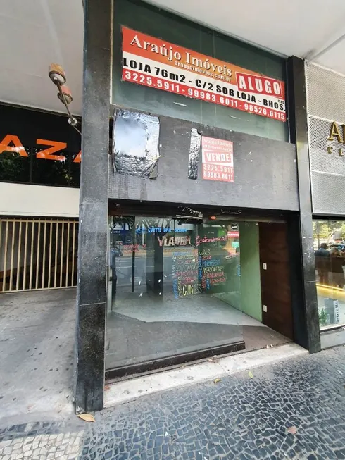 Foto 1 de Ponto Comercial à venda, 78m² em Savassi, Belo Horizonte
