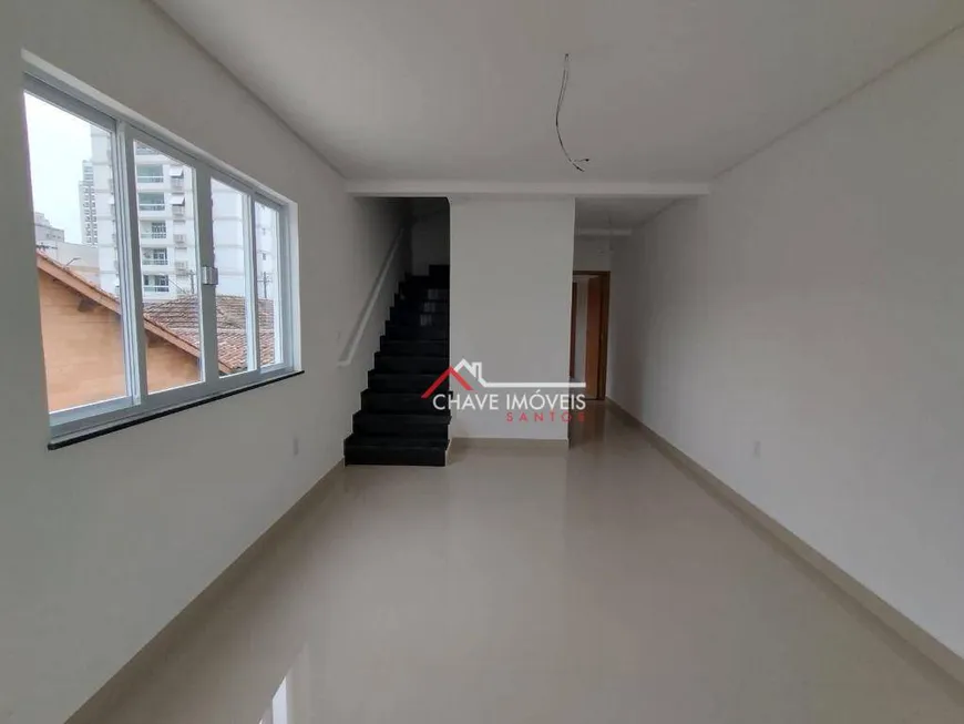 Foto 1 de Casa com 3 Quartos à venda, 100m² em Ponta da Praia, Santos