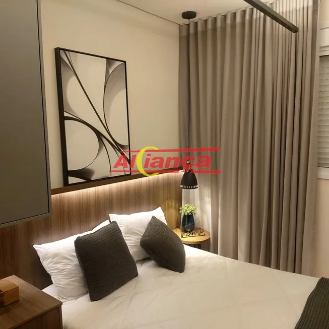 Foto 1 de Apartamento com 1 Quarto à venda, 43m² em Vila Rosalia, Guarulhos