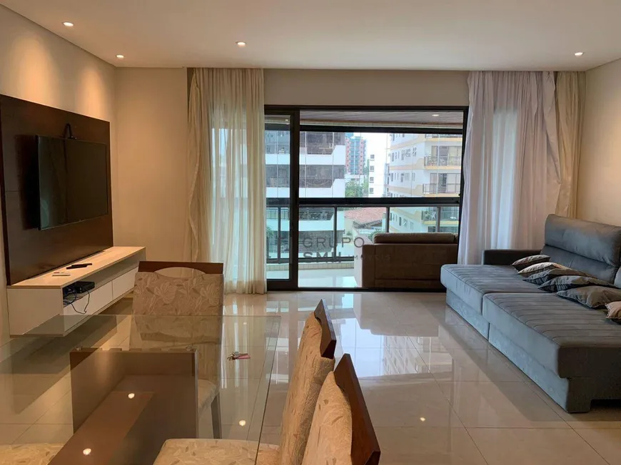 Foto 1 de Apartamento com 4 Quartos à venda, 154m² em Jardim Las Palmas, Guarujá