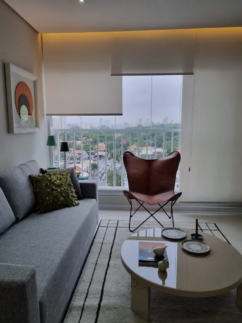 Foto 1 de Apartamento com 1 Quarto à venda, 38m² em Brooklin, São Paulo