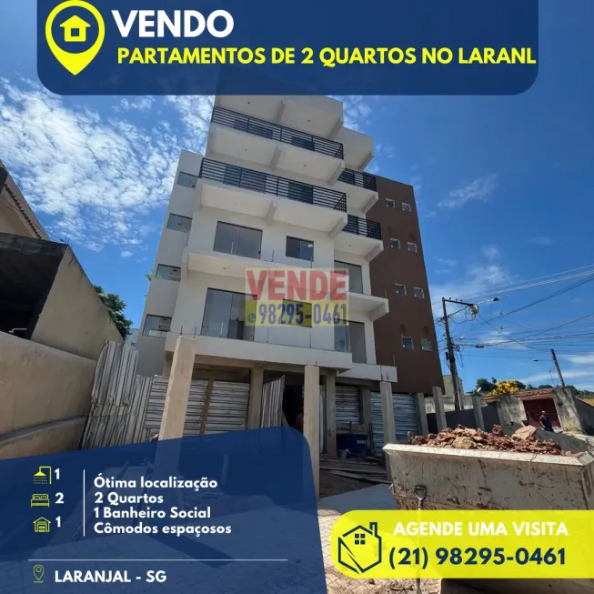 Foto 1 de Casa com 2 Quartos à venda, 60m² em Laranjal, São Gonçalo