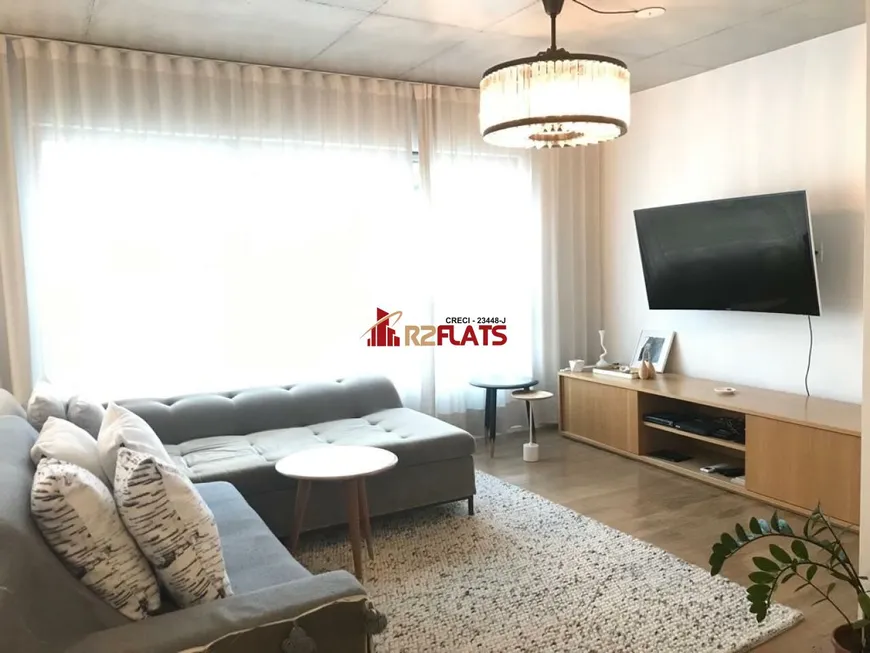 Foto 1 de Flat com 1 Quarto para alugar, 70m² em Itaim Bibi, São Paulo