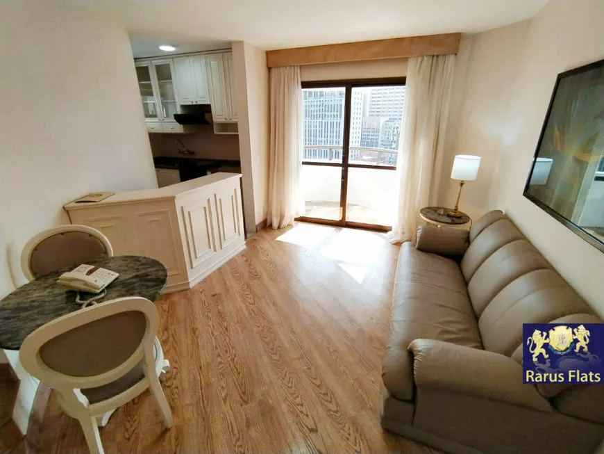 Foto 1 de Flat com 1 Quarto para alugar, 50m² em Bela Vista, São Paulo