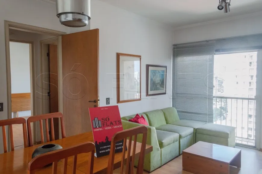 Foto 1 de Flat com 1 Quarto para alugar, 45m² em Vila Olímpia, São Paulo