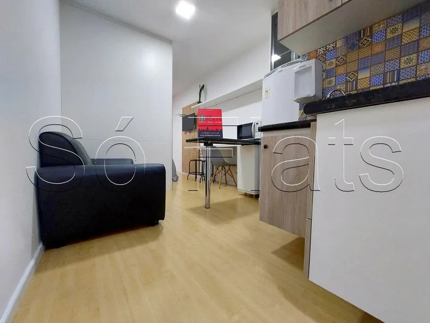 Foto 1 de Flat com 1 Quarto para alugar, 27m² em Pinheiros, São Paulo