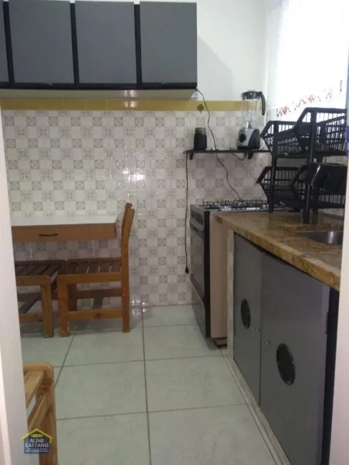 Foto 1 de Apartamento com 1 Quarto à venda, 41m² em Santa Eugenia, Mongaguá