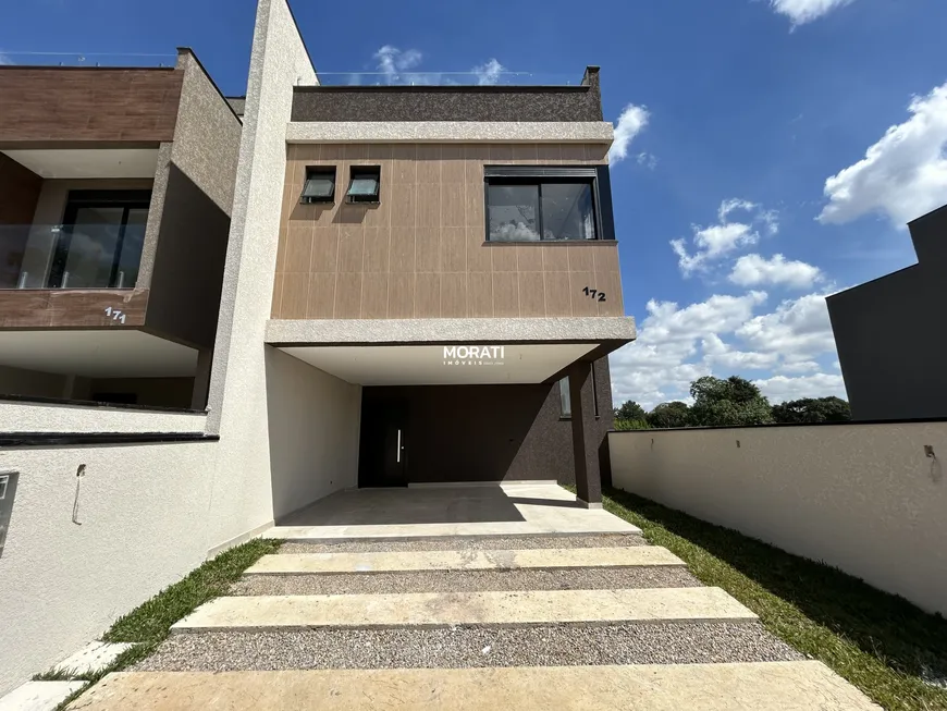 Foto 1 de Sobrado com 3 Quartos à venda, 155m² em Costeira, São José dos Pinhais