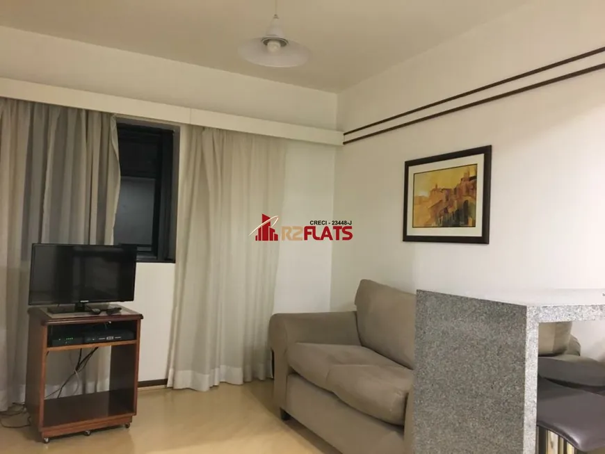 Foto 1 de Flat com 1 Quarto para alugar, 32m² em Jardins, São Paulo