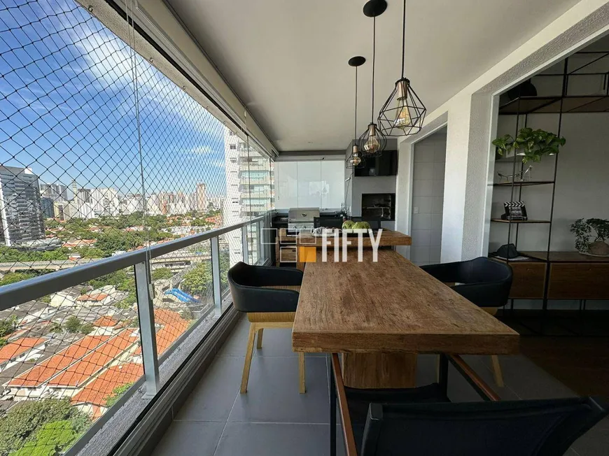 Foto 1 de Apartamento com 4 Quartos para venda ou aluguel, 225m² em Brooklin, São Paulo