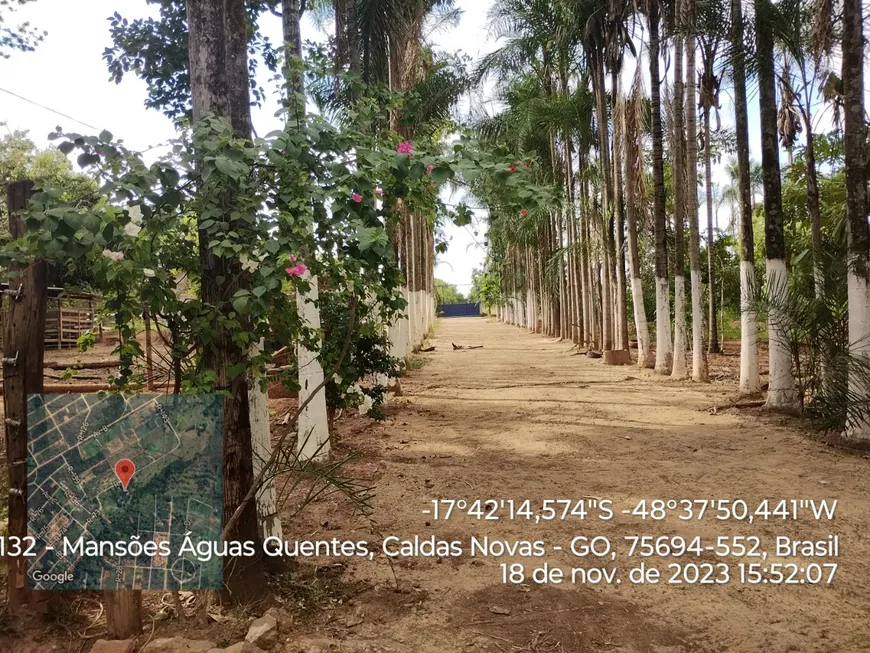 Foto 1 de Fazenda/Sítio com 8 Quartos à venda, 7000m² em Mansoes Aguas Quentes, Caldas Novas