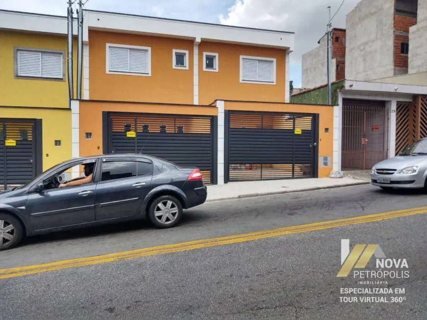 Foto 1 de Sobrado com 2 Quartos à venda, 56m² em Parque Oratorio, Santo André