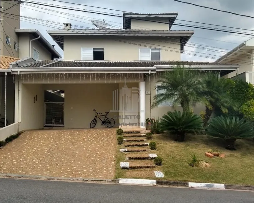 Foto 1 de Casa de Condomínio com 4 Quartos à venda, 375m² em BOSQUE, Vinhedo