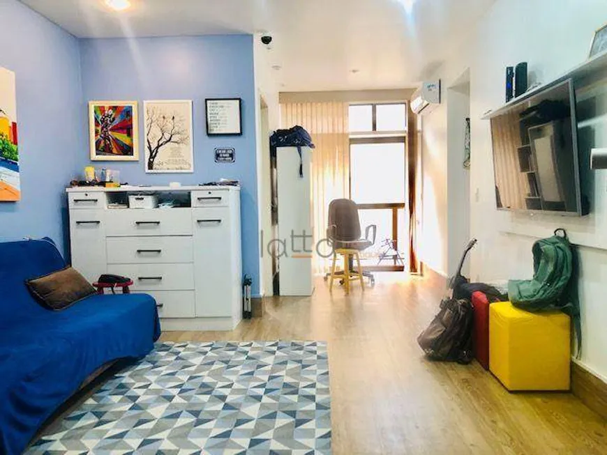 Foto 1 de Apartamento com 1 Quarto para venda ou aluguel, 52m² em Leblon, Rio de Janeiro