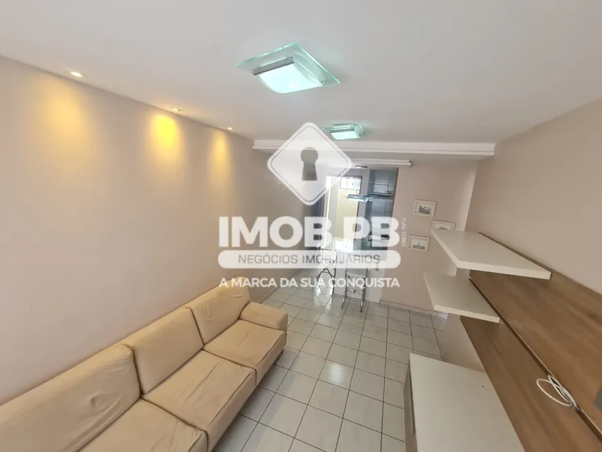 Foto 1 de Apartamento com 1 Quarto para alugar, 40m² em Tambaú, João Pessoa