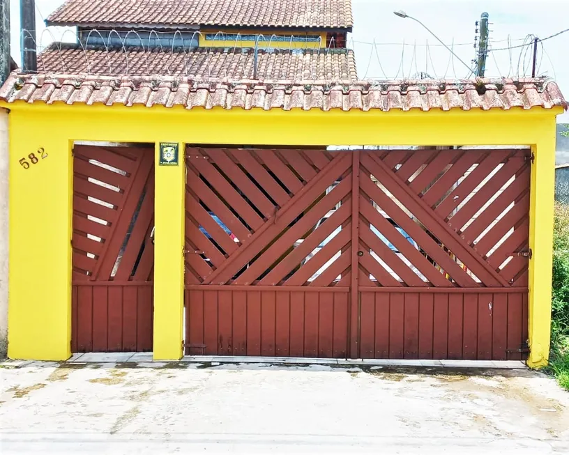 Foto 1 de Sobrado com 3 Quartos à venda, 113m² em Balneario Itaguai, Mongaguá