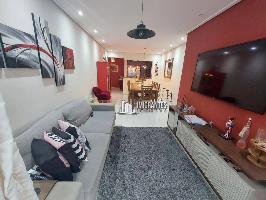 Foto 1 de Apartamento com 3 Quartos à venda, 108m² em Aviação, Praia Grande