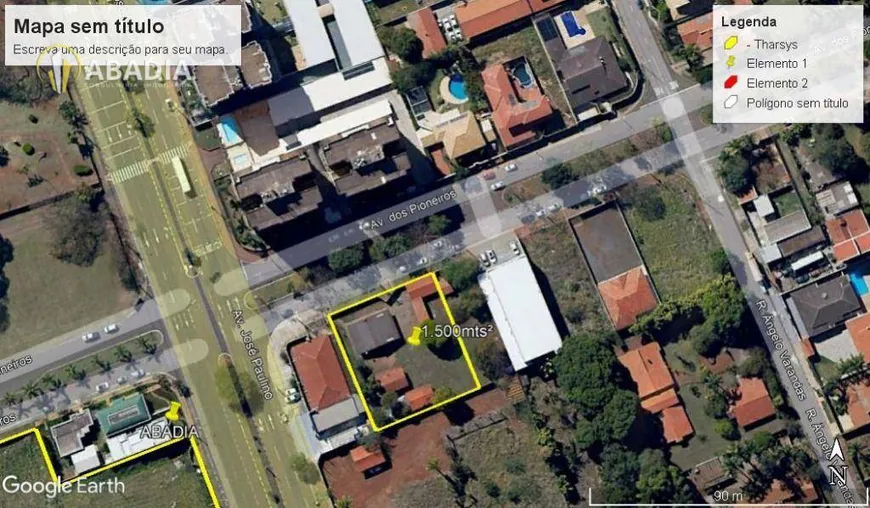 Foto 1 de Lote/Terreno à venda, 1500m² em Santa Terezinha, Paulínia