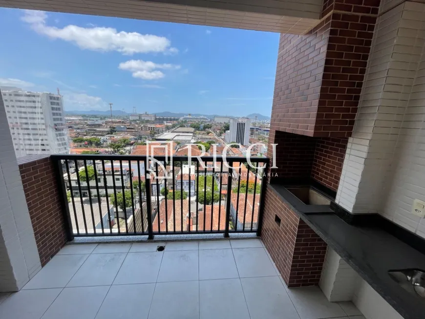 Foto 1 de Apartamento com 3 Quartos à venda, 128m² em Encruzilhada, Santos