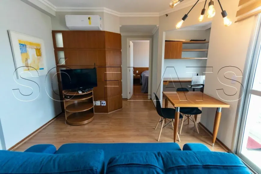 Foto 1 de Flat com 1 Quarto para alugar, 48m² em Jardins, São Paulo