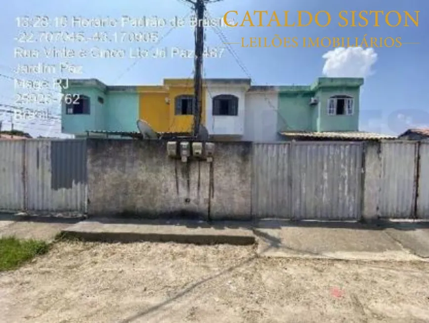 Foto 1 de Casa com 2 Quartos à venda, 77m² em Jardim da Paz Guia de Pacobaiba, Magé