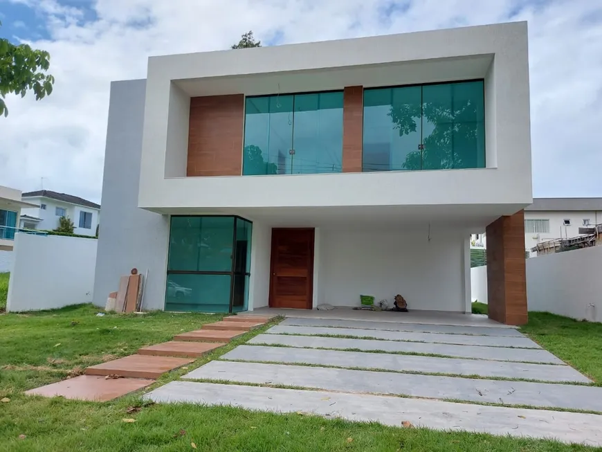 Foto 1 de Casa de Condomínio com 4 Quartos à venda, 290m² em Alphaville Abrantes, Camaçari