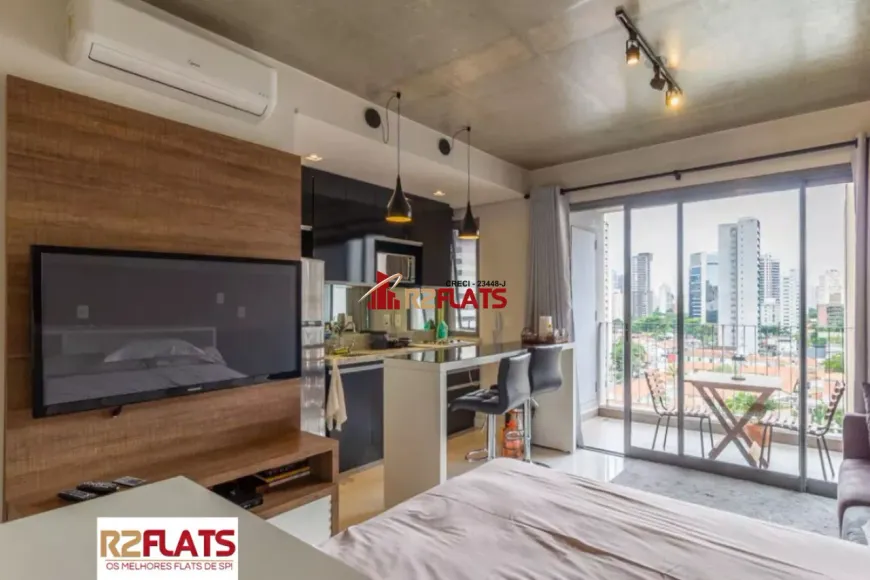 Foto 1 de Flat com 1 Quarto para alugar, 36m² em Vila Olímpia, São Paulo