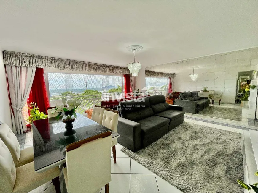 Foto 1 de Apartamento com 3 Quartos à venda, 163m² em Gonzaga, Santos