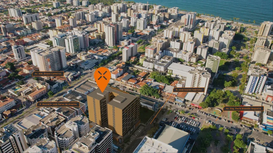 Foto 1 de Apartamento com 2 Quartos à venda, 68m² em Jatiúca, Maceió