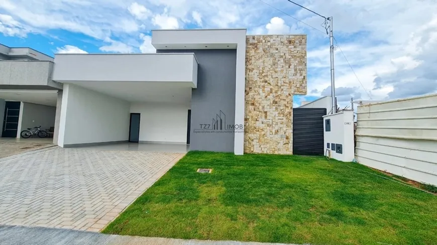 Foto 1 de Casa de Condomínio com 3 Quartos à venda, 158m² em Terras Alpha Residencial 1, Senador Canedo