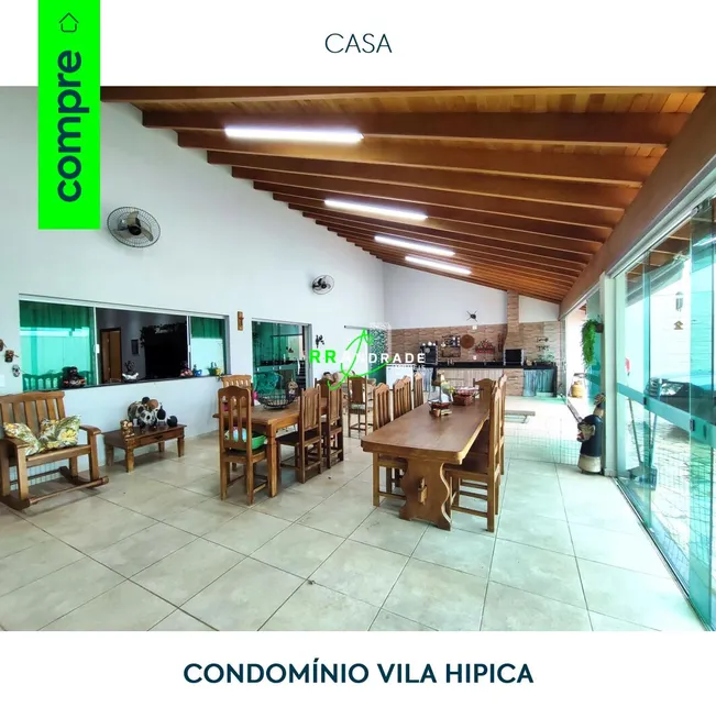 Foto 1 de Casa de Condomínio com 4 Quartos à venda, 350m² em Vila Hípica, Franca