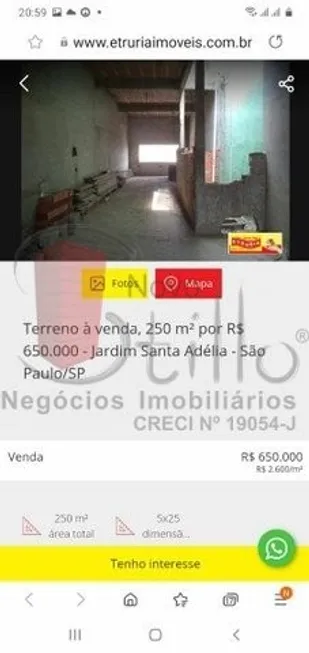 Foto 1 de Ponto Comercial à venda, 125m² em Jardim Santa Adelia, São Paulo