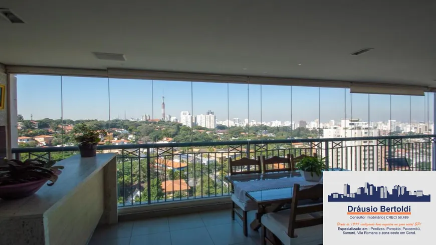 Foto 1 de Apartamento com 4 Quartos à venda, 187m² em Perdizes, São Paulo
