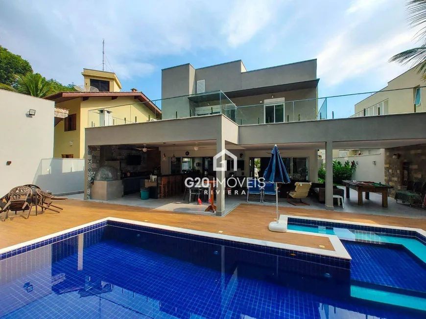 Foto 1 de Casa com 6 Quartos à venda, 296m² em Riviera de São Lourenço, Bertioga