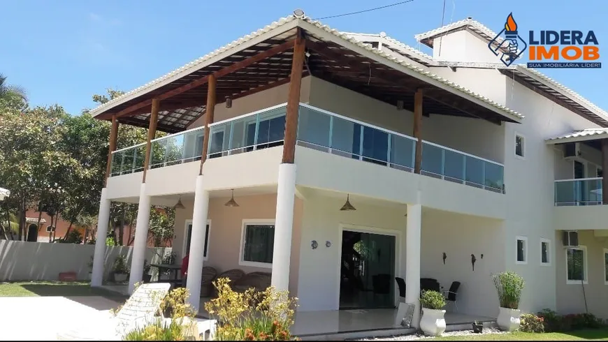 Foto 1 de Casa de Condomínio com 5 Quartos à venda, 600m² em Barra do Jacuípe, Camaçari