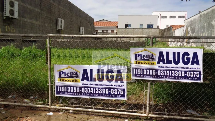 Foto 1 de Lote/Terreno à venda, 555m² em Centro, Sumaré