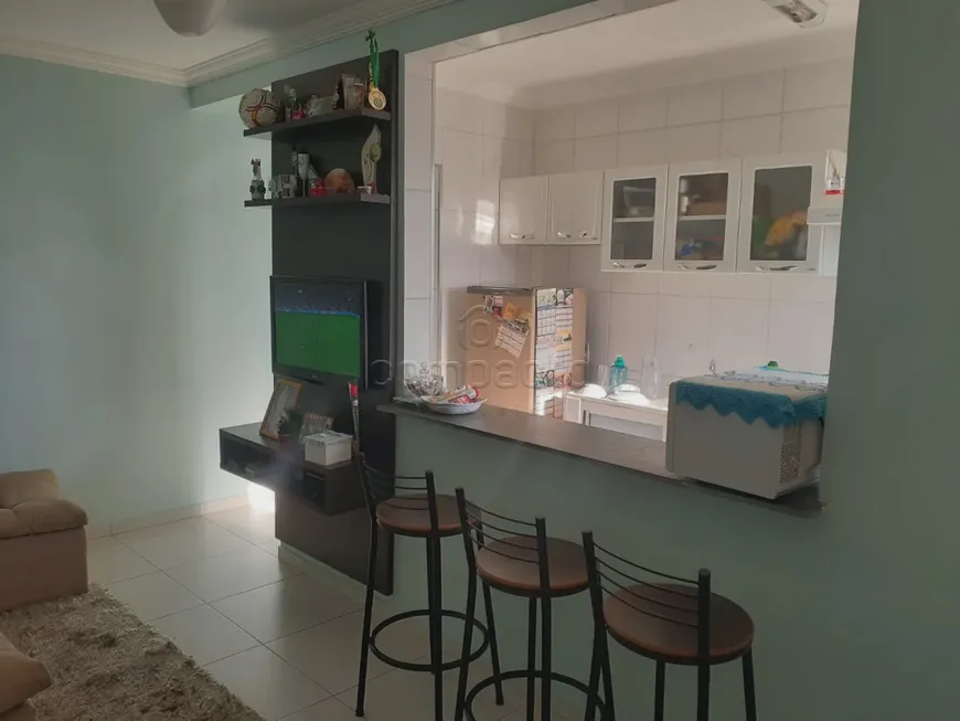 Foto 1 de Apartamento com 2 Quartos à venda, 52m² em Residencial Macedo Teles I, São José do Rio Preto