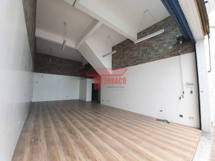 Foto 1 de Ponto Comercial para alugar, 92m² em Vila Alzira, Santo André