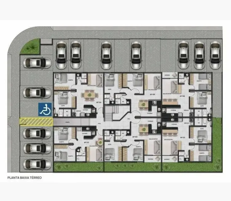 Foto 1 de Apartamento com 3 Quartos à venda, 66m² em Castelo Branco, João Pessoa