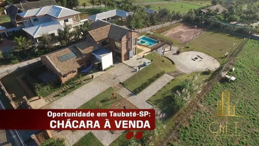 Foto 1 de Casa de Condomínio com 4 Quartos para venda ou aluguel, 700m² em Chácaras Catagua, Taubaté