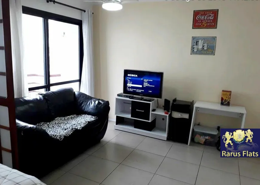 Foto 1 de Flat com 1 Quarto à venda, 35m² em Moema, São Paulo