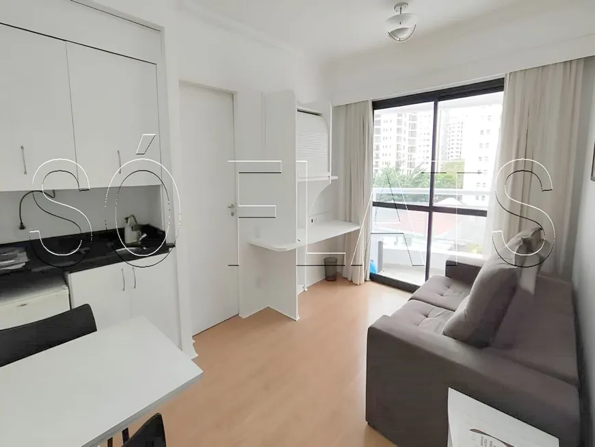 Foto 1 de Flat com 1 Quarto à venda, 36m² em Moema, São Paulo