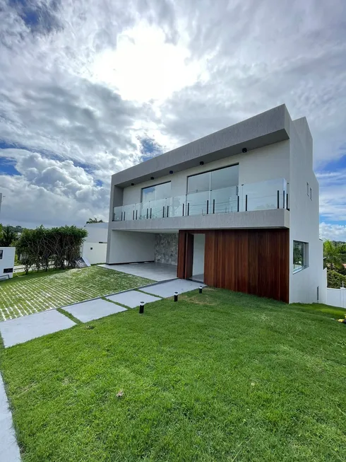 Foto 1 de Casa de Condomínio com 4 Quartos à venda, 450m² em Alphaville Litoral Norte 1, Camaçari