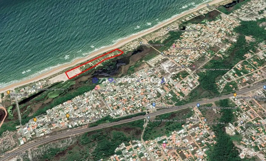 Foto 1 de Lote/Terreno à venda, 47290m² em Barra do Jacuípe, Camaçari