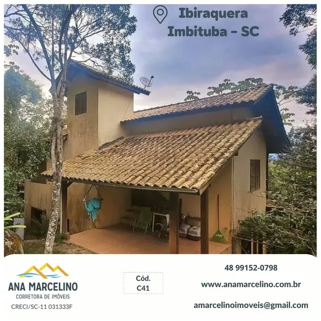 Foto 1 de Sobrado com 4 Quartos à venda, 170m² em Ibiraquera, Imbituba